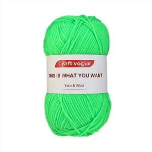 Tejer con hilo acrílico