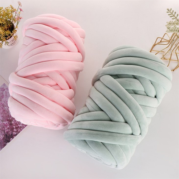velvet knitting yarn