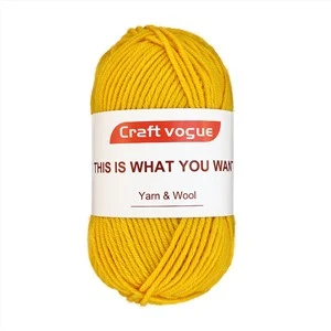 Hilo Acrílico Naranja 5Ply 100g